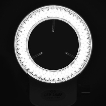 КОЛЬЦЕВАЯ ЛАМПА 144 LED 4,5ВТ ДЛЯ МИКРОСКОПА