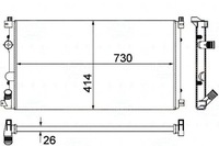фото thumb №1, Behr hella радиатор wody nissan interstar dci 80