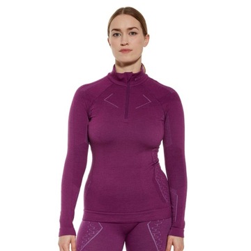 Bluza damska Brubeck EXTREME MERINO Koszulka termoaktywna wełna merynosa M