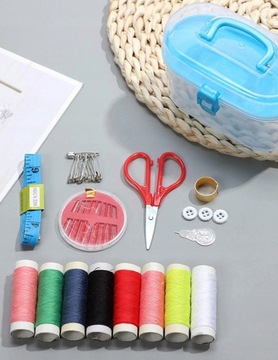 НАБОР TAILOR В КОРОБКЕ ШВЕЙНЫЕ ИГЛЫ С НИТЬЮ