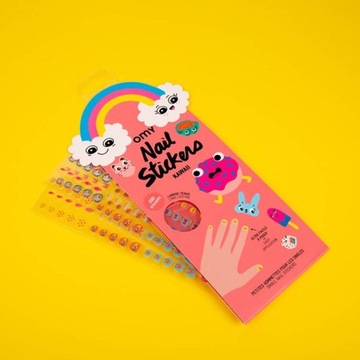KAWAII — Детские наклейки для ногтей — OMY
