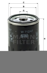 фото thumb №12, Фильтр масла mann-filter w 712/47 фильтр масла