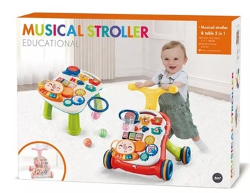 ИНТЕРАКТИВНЫЙ ОБРАЗОВАТЕЛЬНЫЙ СТОЛ PUSH WALKER 2в1