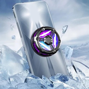 Cooler do telefonu komórkowego Uniwersalny kompaktowy Cooler do gier w