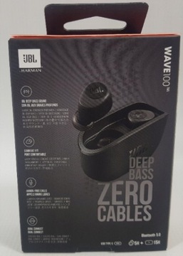 БЕСПРОВОДНЫЕ НАУШНИКИ-ВКЛАДЫШИ JBL WAVE 100 TWS