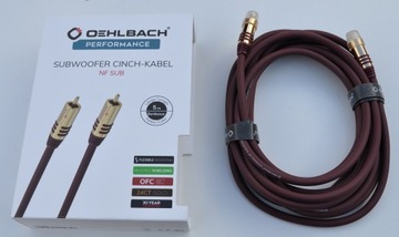 Oehlbach NF SUB RCA-RCA MONO LFE DO SUBWOOFERA 5m