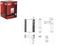 фото thumb №1, Випарник do клімат. peugeot 307 01- hart