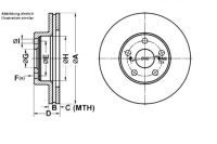 фото thumb №10, Ate диск ham.przod toyota prius 03-