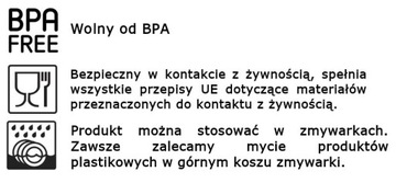 Miska miski do żywności zestaw misek 3 szt. ORTHEX