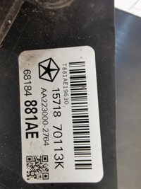 фото thumb №5, 68184881ae dodge ram iv 4 6.4 радиатор wody оригинальная