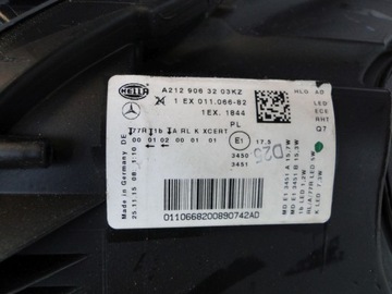 фото thumb №16, Mercedes e класс w212 212 рестайлинг лампа правая полный led ils управляемая