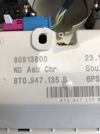 фото thumb №6, Лампа потолочный audi оригинальный номер 8t0947135b