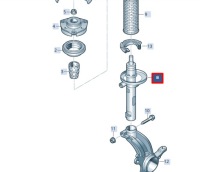 Купить Seat ateca kh7 передняя часть gas shock абсорбер 5q0413032f, фото thumb
