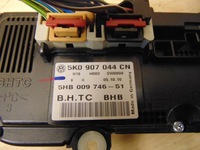 фото thumb №7, Панель керування кондиціонера vw touran 2010-2015