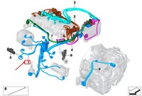 фото thumb №1, Mini cooper f56 двигун кабель harness 12538617707 8617707