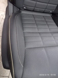 Сидіння заднє сидіння обшивки комплект renault austral шкіра стан b.dobry jak нове Київ, фото thumb