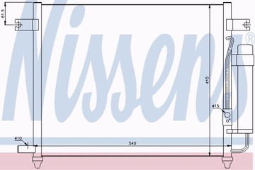 фото thumb №14, Радиаторов кондиционера з осушитель nissens 94640 96539632