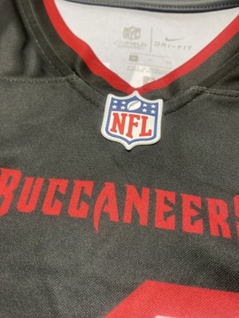 Новая оригинальная футболка NIKE TOM BRADY TAMPA BAY BUCCANEERS NFL, размер S