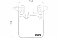 фото thumb №8, Гальмівні колодки гальмівні задня