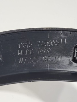 фото thumb №9, Mitsubishi eclipse cross планка накладка крила лівий зад 7400a511