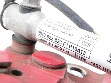 фото thumb №3, Петля капота кришки двигуна лівий патрон / заряд audi a3 8v 8v0823301f 8v0823823f