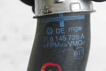 фото thumb №3, Труба интеркулер 7l6145738a audi q7 3.0 tdi 05-09