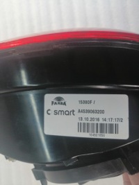 Smart forfour fortwo фара задний правая a4539063200 Недорого, фото thumb