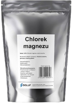 CHLOREK MAGNEZU SZEŚCIOWODNY CZYSTY SÓL 1kg