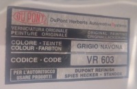 Купити Двері передні праве перед alfa romeo 147 05-10 рестайлінг  grigio navona vr603, фото thumb