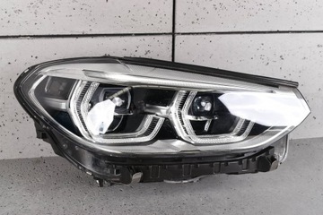фото thumb №13, Bmw x3 g01 f97 x4 g02 f98 лампи лампа перед права ліва адаптивний led європа