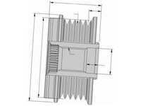 фото thumb №2, Сцепление генератора kia sorento i 2.5 mini mini r50 r53 1.4