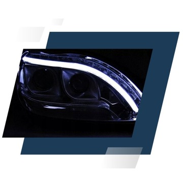фото thumb №14, Лампи фари led do mercedes w220 s-klasa 1998 - 2005 року daylight