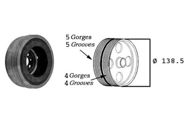 фото thumb №7, Sasic колесо пасове вала vw 1.9tdi