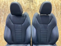 фото thumb №14, Сидіння заднє сидіння обшивки bmw x4 g02 m40i czarna шкіра підігрів електричний europa