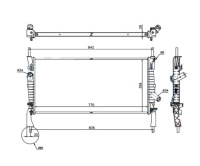 фото thumb №1, Радиатор ford transit 06- 6c118005ad