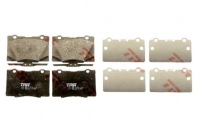 фото thumb №4, Тормозные колодки ham. honda p. legend 06- trw gdb3498