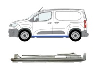 Купити Citroen berlingo 2018-2023 поріг ремкомплект ліва 9827672480, фото thumb