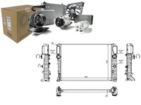 фото thumb №1, Nissens 67102a радіатор, система охолодження двигуна