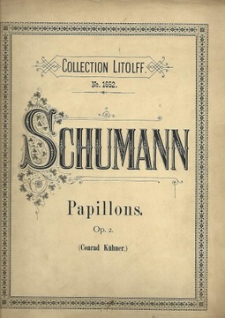 SCHUMANN - PAPILLONS OP. 2 - PIANOFORTE ( NUTY )