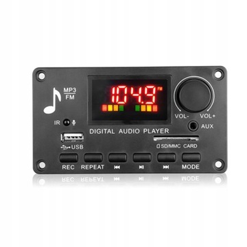 12 В USB TF USB аудиомодуль FM-автомагнитола с