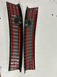 Tesvolution накладка порог багажника к tesla model y wykonana с алюминий Киев, фото thumb