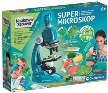 Супермикроскоп Clementoni Scientific Fun для детей 50755