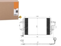 фото thumb №1, Nrf конденсатор кондиционера vw golf iv/leon 1,9tdi