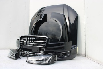 фото thumb №6, Audi a8 4h рестайлінг перед matrix капот крила бампер + зад кришка лампи + drz