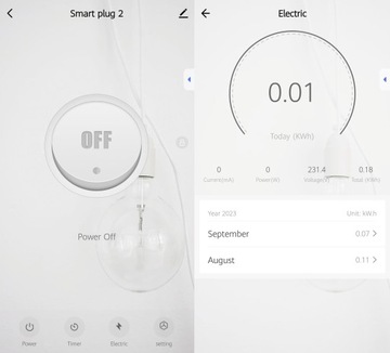 Умная электрическая розетка WIFI TUYA SMART