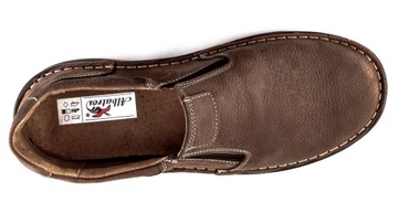 Мужские мокасины кожаные туфли POLISH WIDE 43
