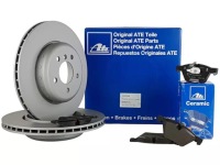 фото thumb №2, Ate гальмівні диски+ гальмівні колодки перед seat toledo iv 288mm