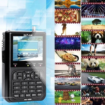 ПРОФЕССИОНАЛЬНЫЙ СПУТНИКОВЫЙ ИНДИКАТОР WS 6906 LCD AV IN/OUT