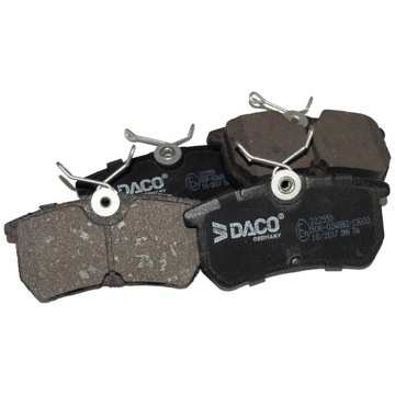 фото thumb №2, Диски i тормозные колодки daco зад ford focus mk1 253x10