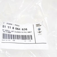 Bmw x5 f15 бампер передний правый закрытый решётка радиатора m 51118064636 oem Доставка, фото thumb